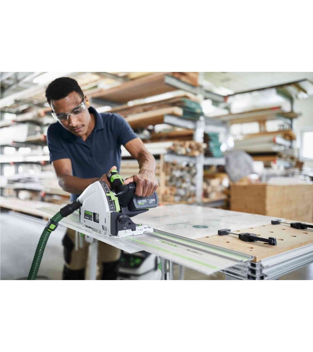 Festool Akumuliatorinis įgilinamasis diskinis pjūklas TSC 55 KEB-Basic x2-5,0 Ah, KAINA BE PVM: 668.11239, KODAS: 576712 | 008