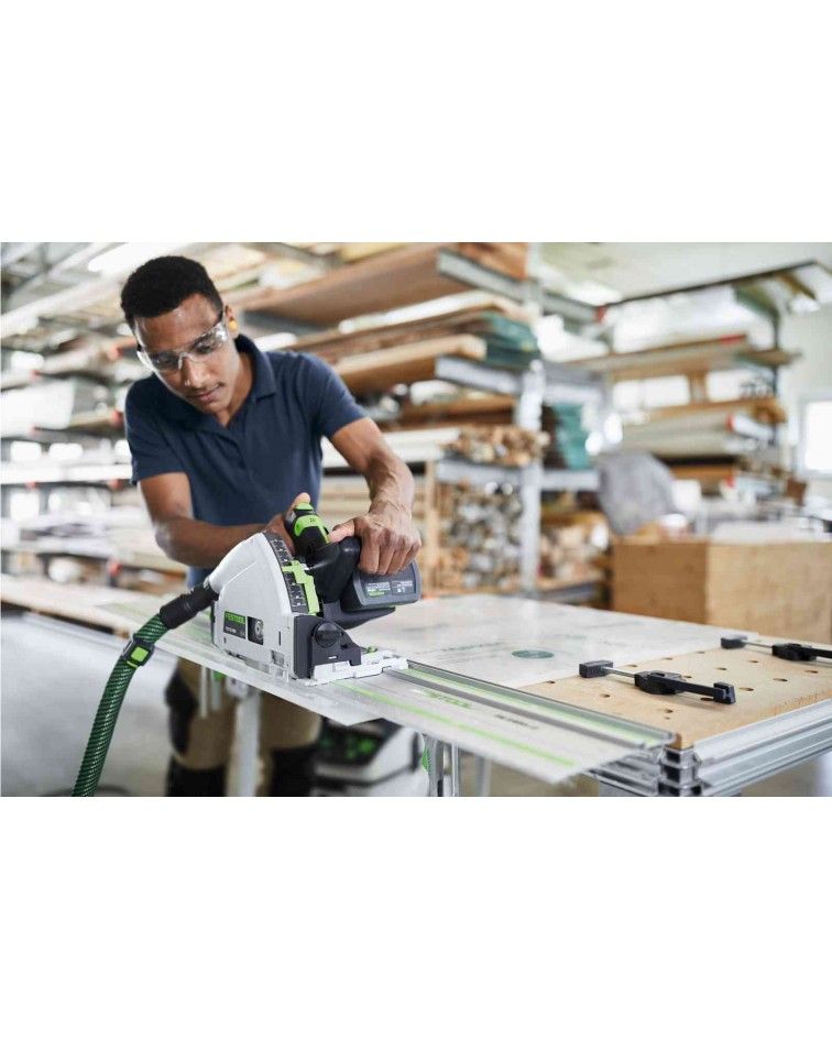 Festool Akumuliatorinis įgilinamasis diskinis pjūklas TSC 55 KEB-Basic x2-5,0 Ah, KAINA BE PVM: 668.11239, KODAS: 576712 | 008