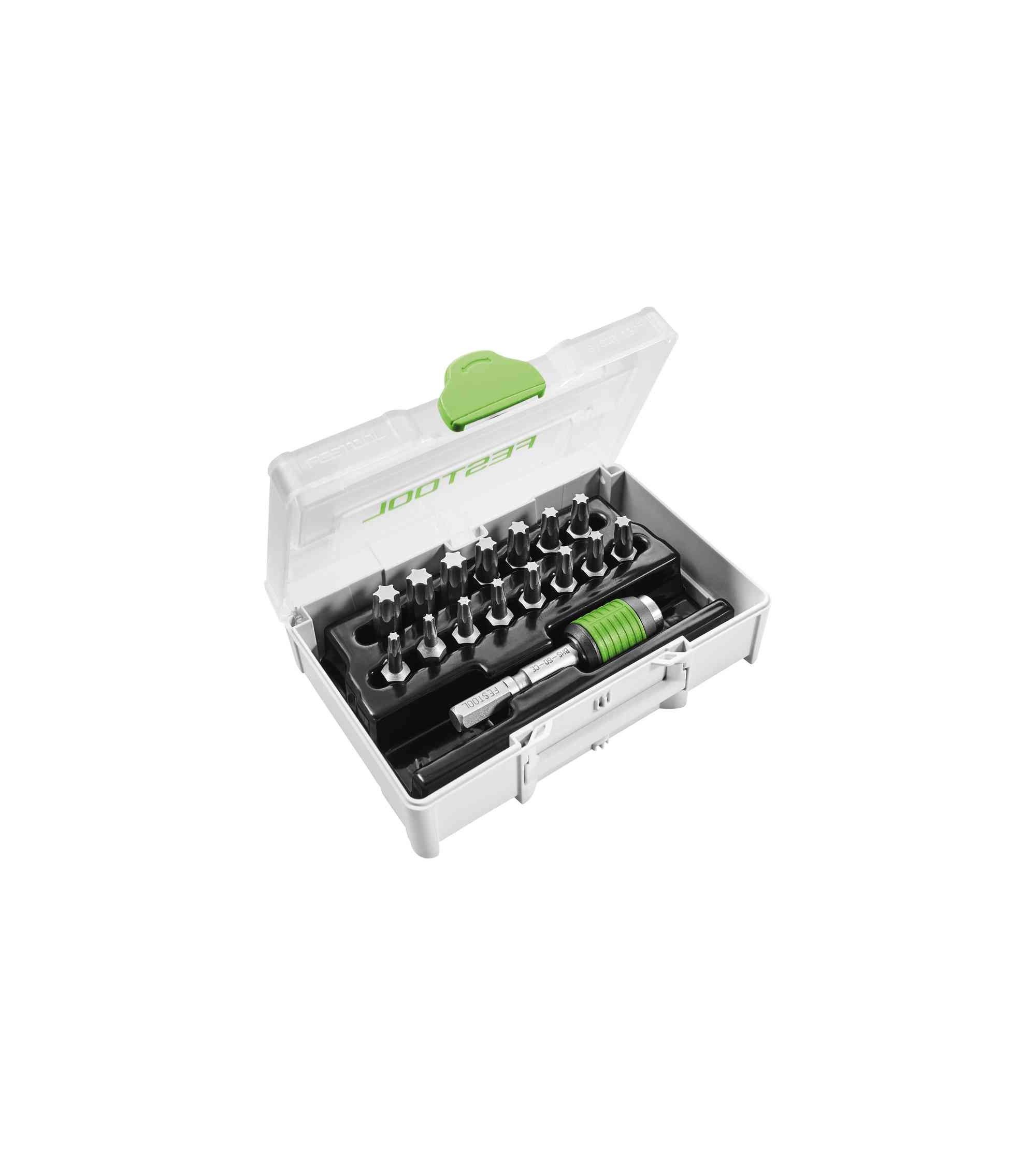 Festool Bit assortment SYS3 XXS CE-TX BHS 60, KAINA BE PVM: 42.264, KODAS: 205823 | 001