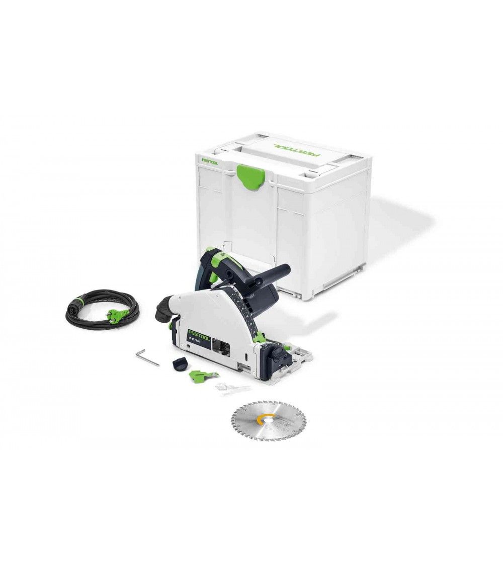 Festool Plunge-cut saw TS 55 FEBQ-Plus, KAINA BE PVM: 522.333, KODAS: 576703 | 001