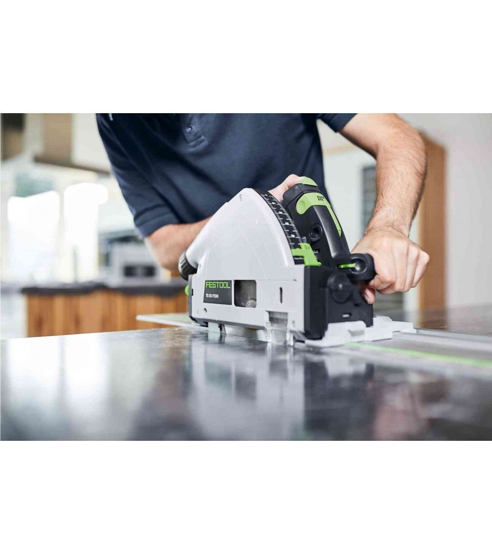 Festool Įgilinamasis diskinis pjūklas TS 55 FEBQ-Plus, KAINA BE PVM: 522.333, KODAS: 576703 | 007