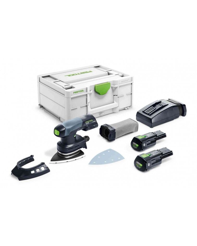 Festool Cordless delta sander DTSC 400 3,0 I-Plus, KAINA BE PVM: 520.893, KODAS: 577508 | 001