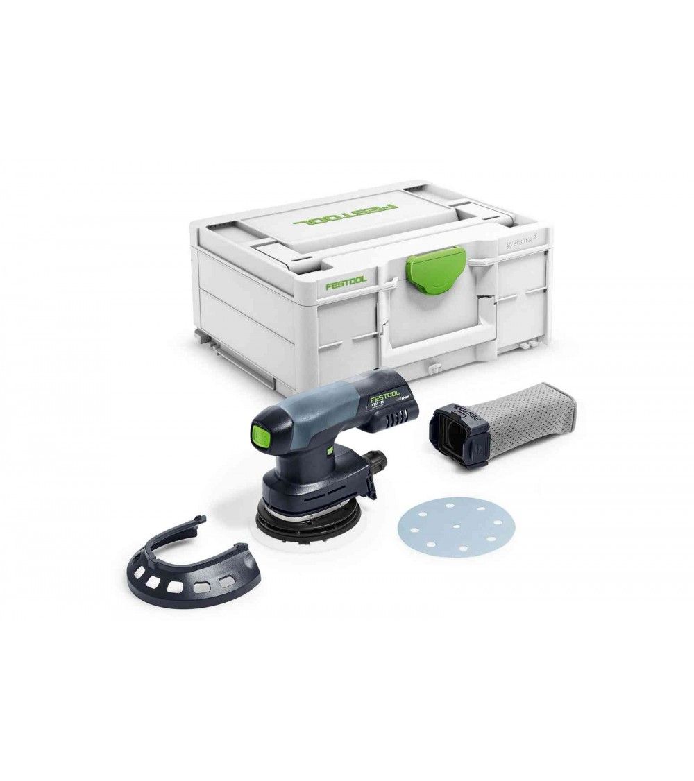 Festool Cordless eccentric sander ETSC 125-Basic, KAINA BE PVM: 313.605, KODAS: 576370 | 001