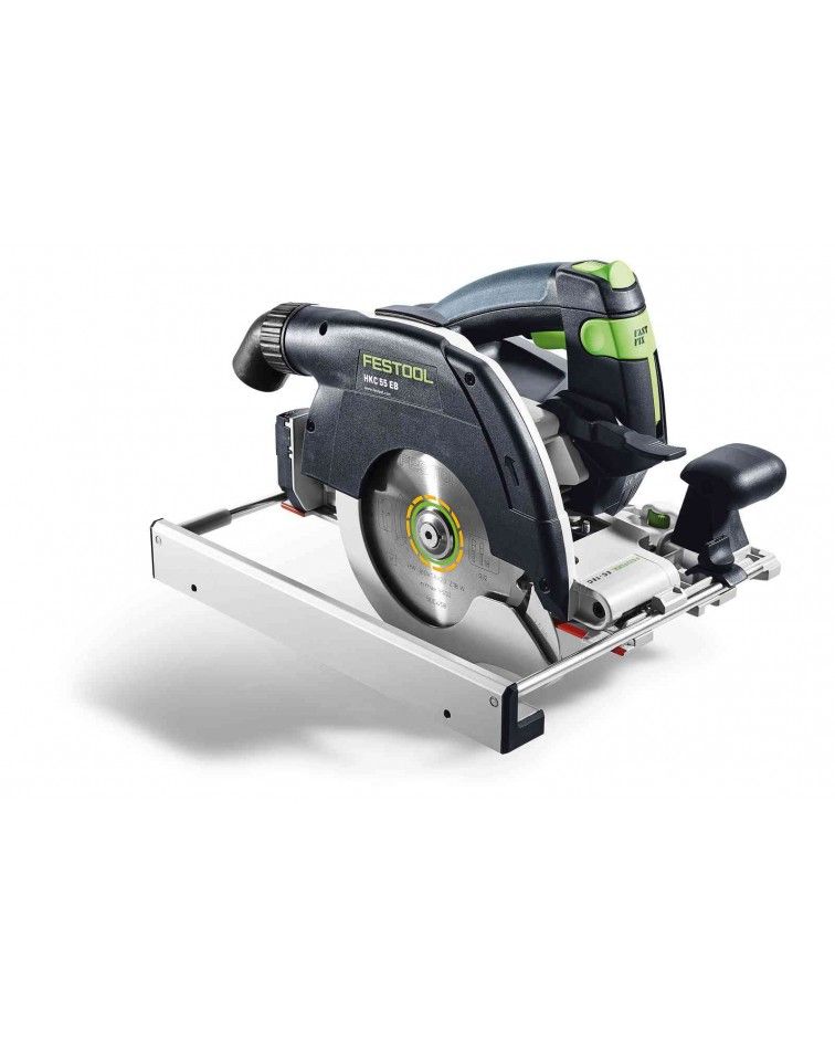 Festool Akumuliatorinis rankinis diskinis pjūklas HKC 55 EB-Basic, KAINA BE PVM: 389.7, KODAS: 576163 | 008