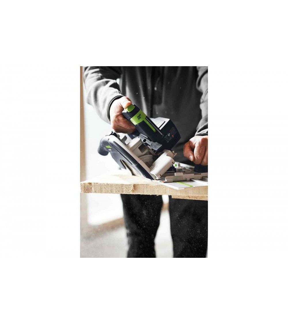 Festool Akumuliatorinis rankinis diskinis pjūklas HKC 55 EB-Basic, KAINA BE PVM: 389.7, KODAS: 576163 | 009