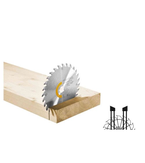 Festool Пильный диск HW 160x1,8x20 W28 WOOD UNIVERSAL, KAINA BE PVM: 61.6, KODAS: 205551 | 001