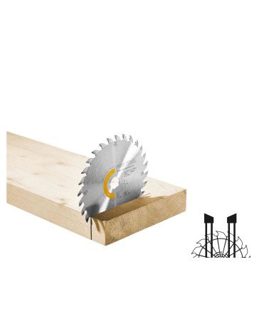 Festool Пильный диск HW 160x1,8x20 W28 WOOD UNIVERSAL, KAINA BE PVM: 61.6, KODAS: 205551 | 001