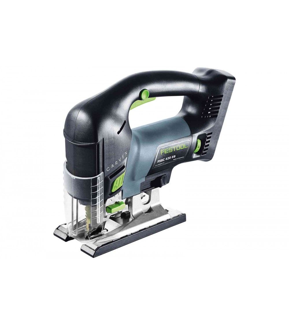 Festool Cordless pendulum jigsaw PSBC 420 EB-Basic CARVEX, KAINA BE PVM: 367.074, KODAS: 576530 | 002