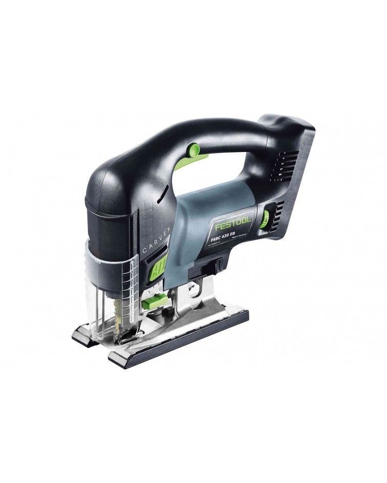 Festool Akumuliatorinis siaurapjūklis CARVEX PSBC 420 EB-Basic, KAINA BE PVM: 367.074, KODAS: 576530 | 002