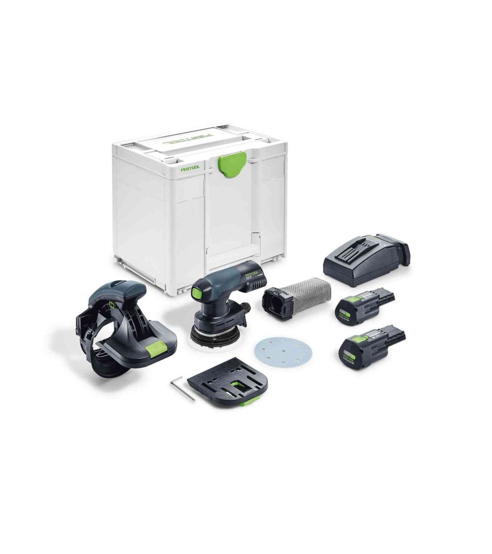Festool Аккумуляторная шлифовальная машинка для обработки кромок ES-ETSC 125 3,0 I-Plus, KAINA BE PVM: 593.91, KODAS: 577697 | 0