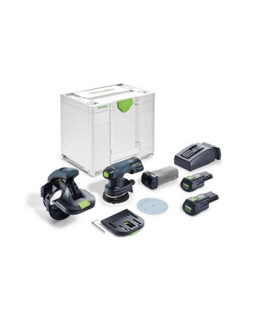 Festool Аккумуляторная шлифовальная машинка для обработки кромок ES-ETSC 125 3,0 I-Plus, KAINA BE PVM: 593.91, KODAS: 577697 | 0