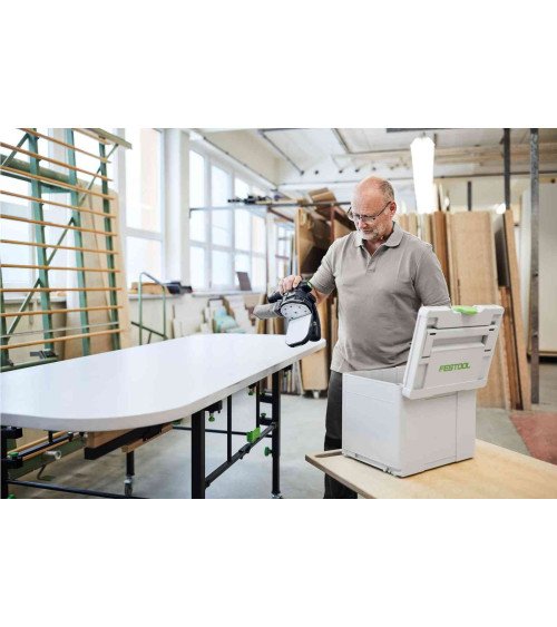 Festool Аккумуляторная шлифовальная машинка для обработки кромок ES-ETSC 125 3,0 I-Plus, KAINA BE PVM: 593.91, KODAS: 577697 | 0