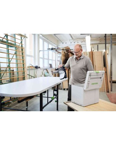 Festool Аккумуляторная шлифовальная машинка для обработки кромок ES-ETSC 125 3,0 I-Plus, KAINA BE PVM: 593.91, KODAS: 577697 | 0