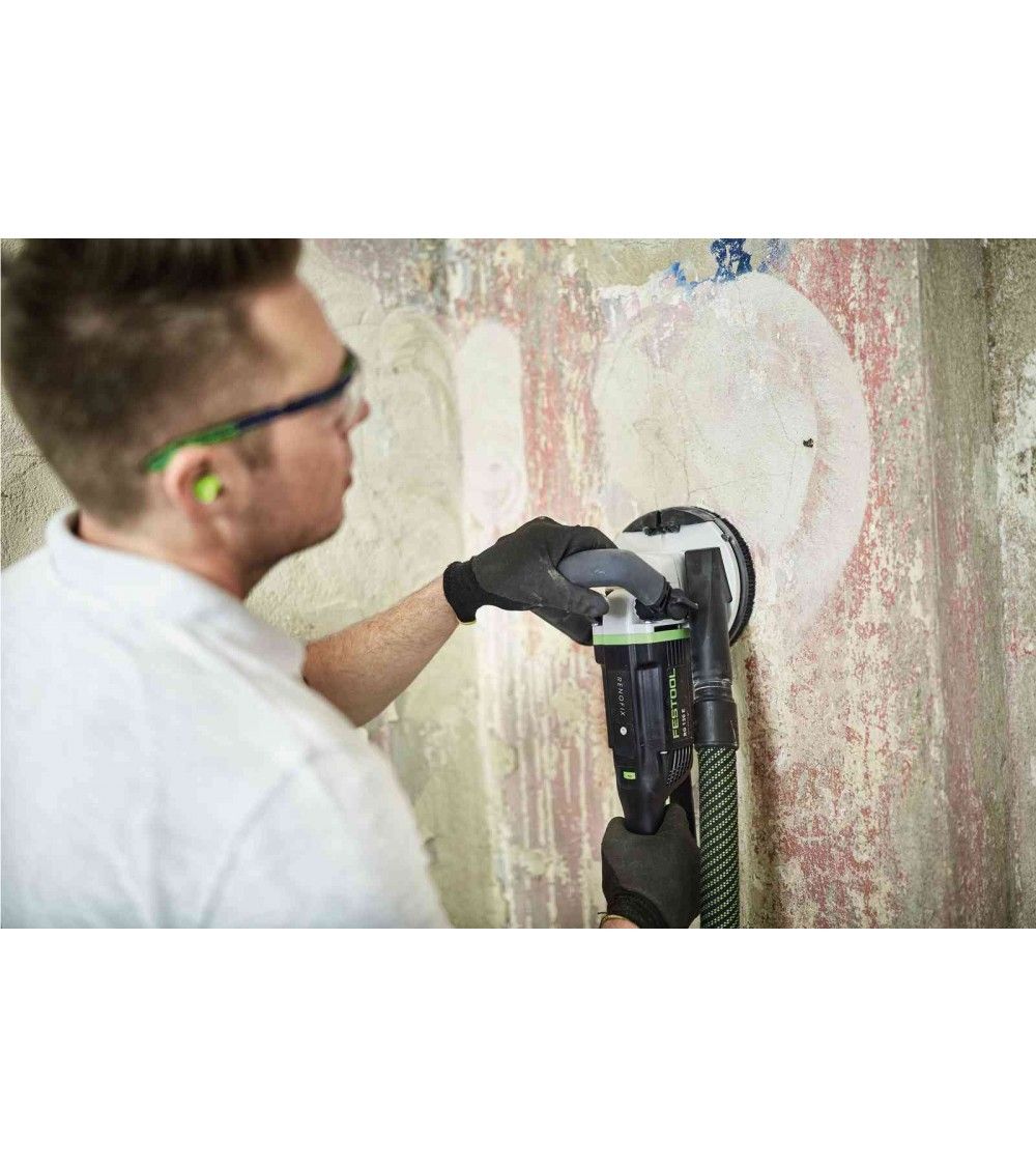 Festool Surface-restoration grinders RG 130 E-Set DIA ABR RENOFIX, KAINA BE PVM: 970.641, KODAS: 576396 | 004