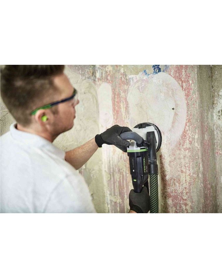 Festool Surface-restoration grinders RG 130 E-Set DIA ABR RENOFIX, KAINA BE PVM: 970.641, KODAS: 576396 | 004