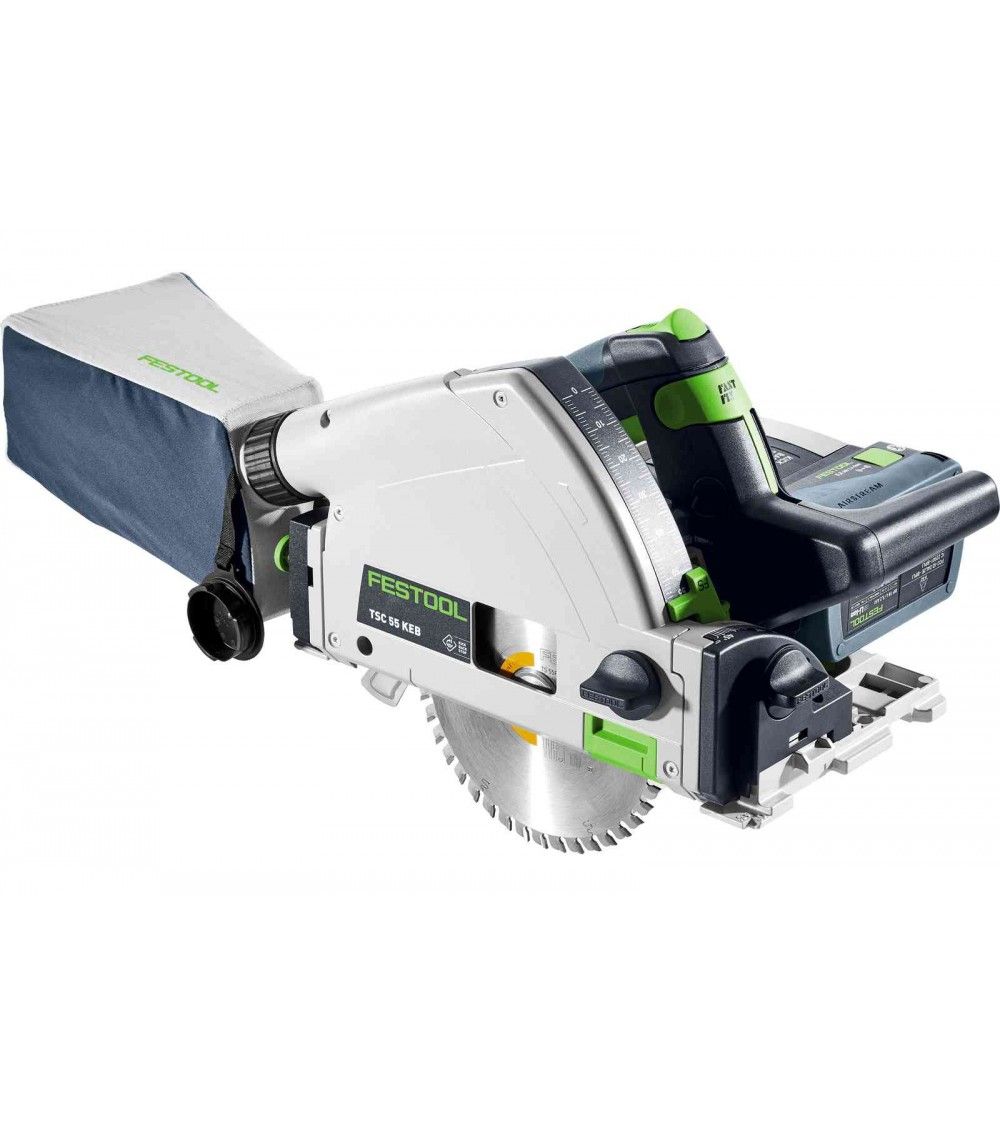 Festool Cordless plunge-cut saw TSC 55 5,0 KEBI-Plus/XL, KAINA BE PVM: 834.48, KODAS: 577342 | 001