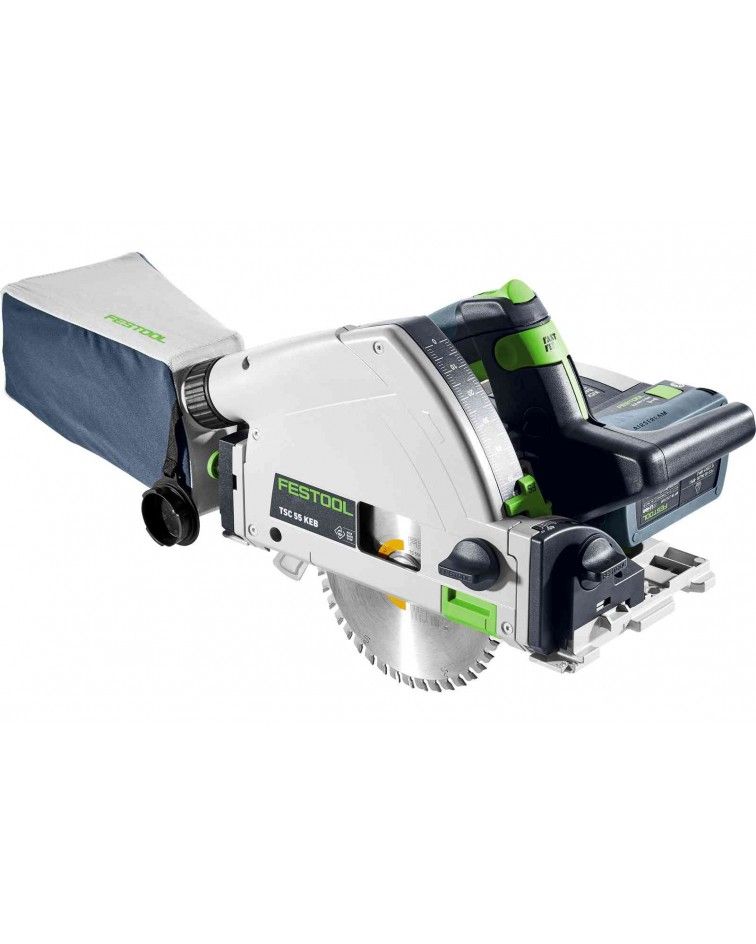 Festool Akumuliatorinis įgilinamasis diskinis pjūklas TSC 55 5,0 KEBI-Plus/XL, KAINA BE PVM: 834.48, KODAS: 577342 | 001