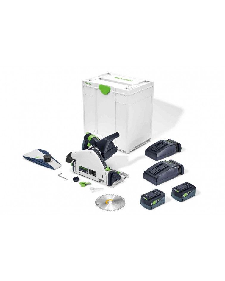 Festool Akumuliatorinis įgilinamasis diskinis pjūklas TSC 55 5,0 KEBI-Plus/XL, KAINA BE PVM: 834.48, KODAS: 577342 | 002