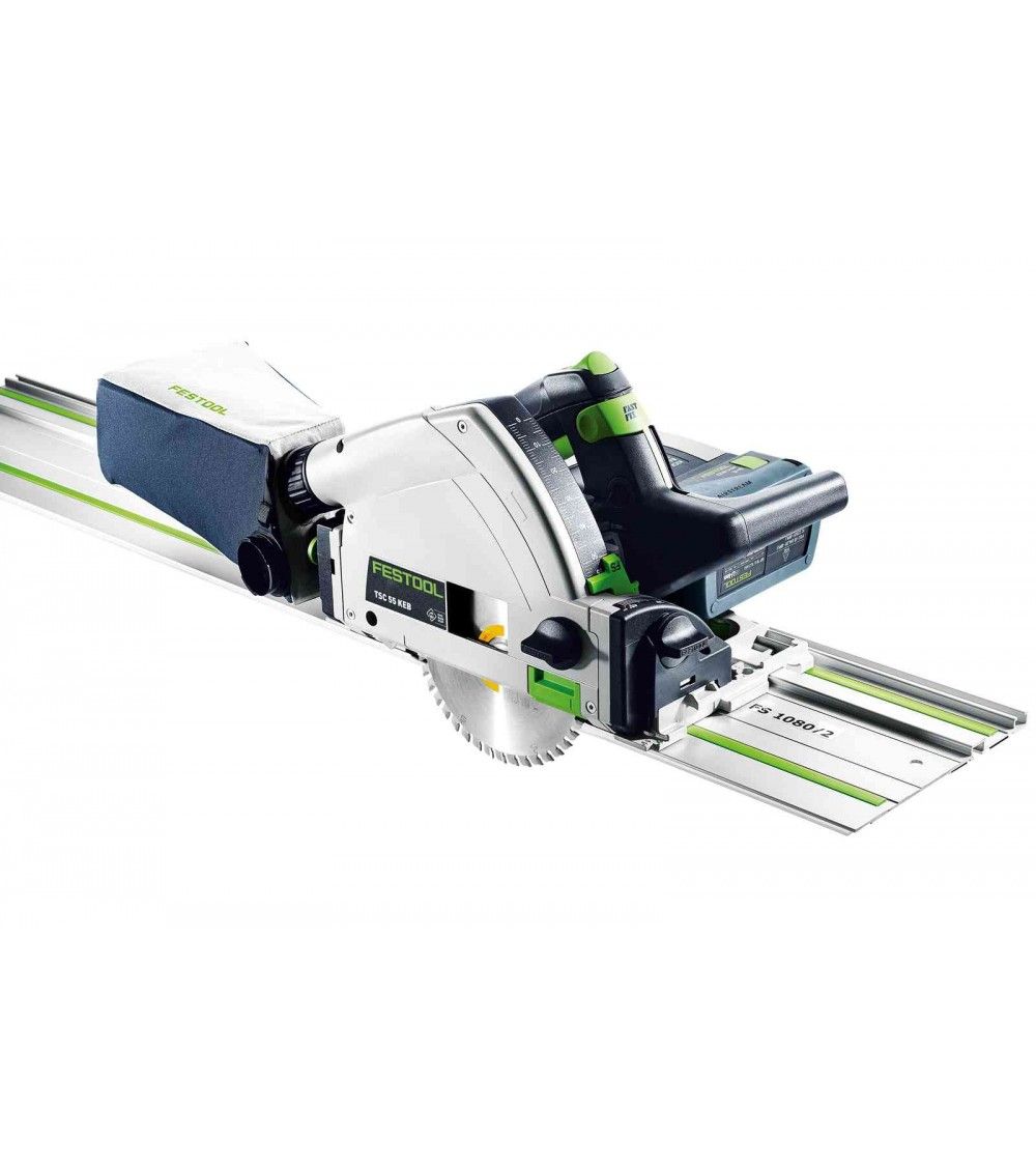 Festool Cordless plunge-cut saw TSC 55 5,0 KEBI-Plus/XL-FS, KAINA BE PVM: 935.244, KODAS: 577391 | 001