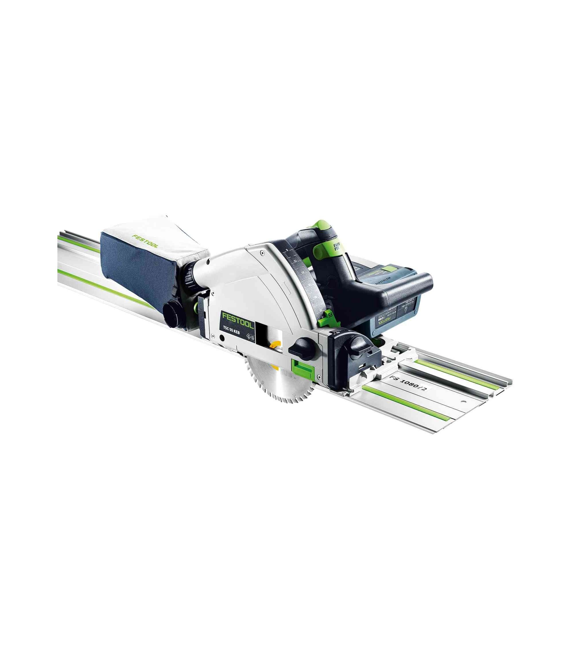 Festool Akumuliatorinis įgilinamasis diskinis pjūklas TSC 55 5,0 KEBI-Plus/XL-FS, KAINA BE PVM: 935.244, KODAS: 577391 | 001