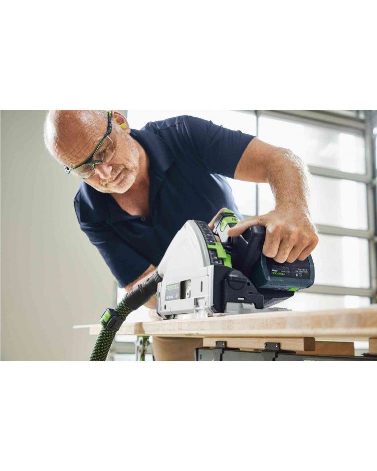 Festool Akumuliatorinis įgilinamasis diskinis pjūklas TSC 55 5,0 KEBI-Plus/XL-FS, KAINA BE PVM: 935.244, KODAS: 577391 | 005