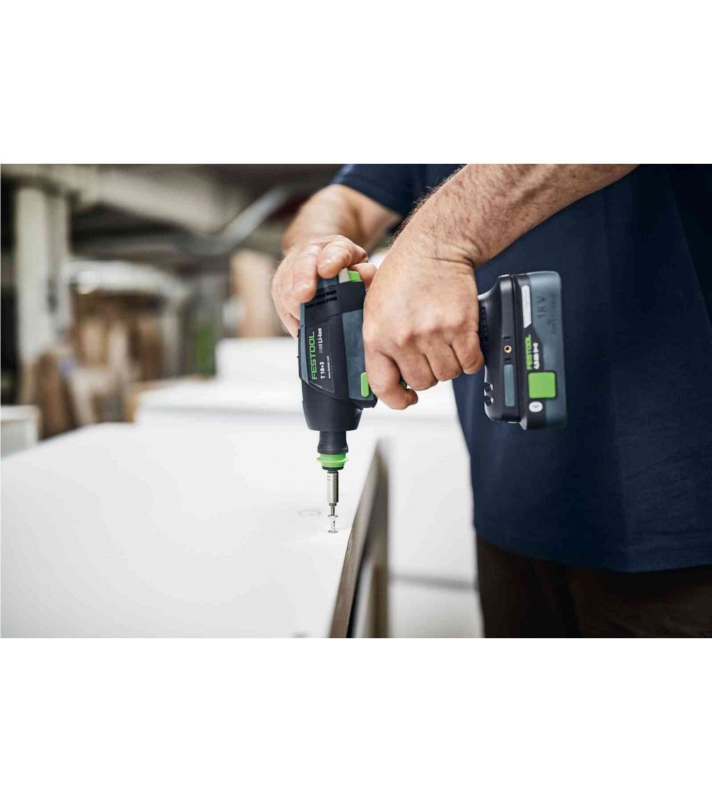 Festool Akumuliatorinis gręžtuvas-suktuvas T 18+3 HPC 4,0 I-Set, KAINA BE PVM: 656.064, KODAS: 577609 | 005