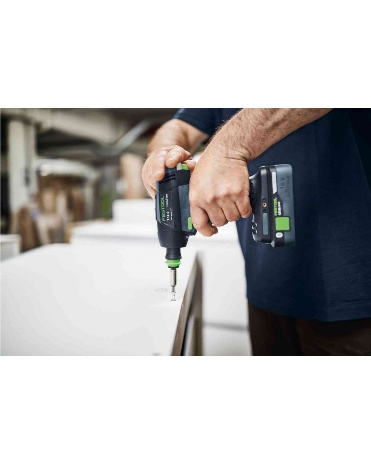 Festool Akumuliatorinis gręžtuvas-suktuvas T 18+3 HPC 4,0 I-Set, KAINA BE PVM: 656.064, KODAS: 577609 | 005