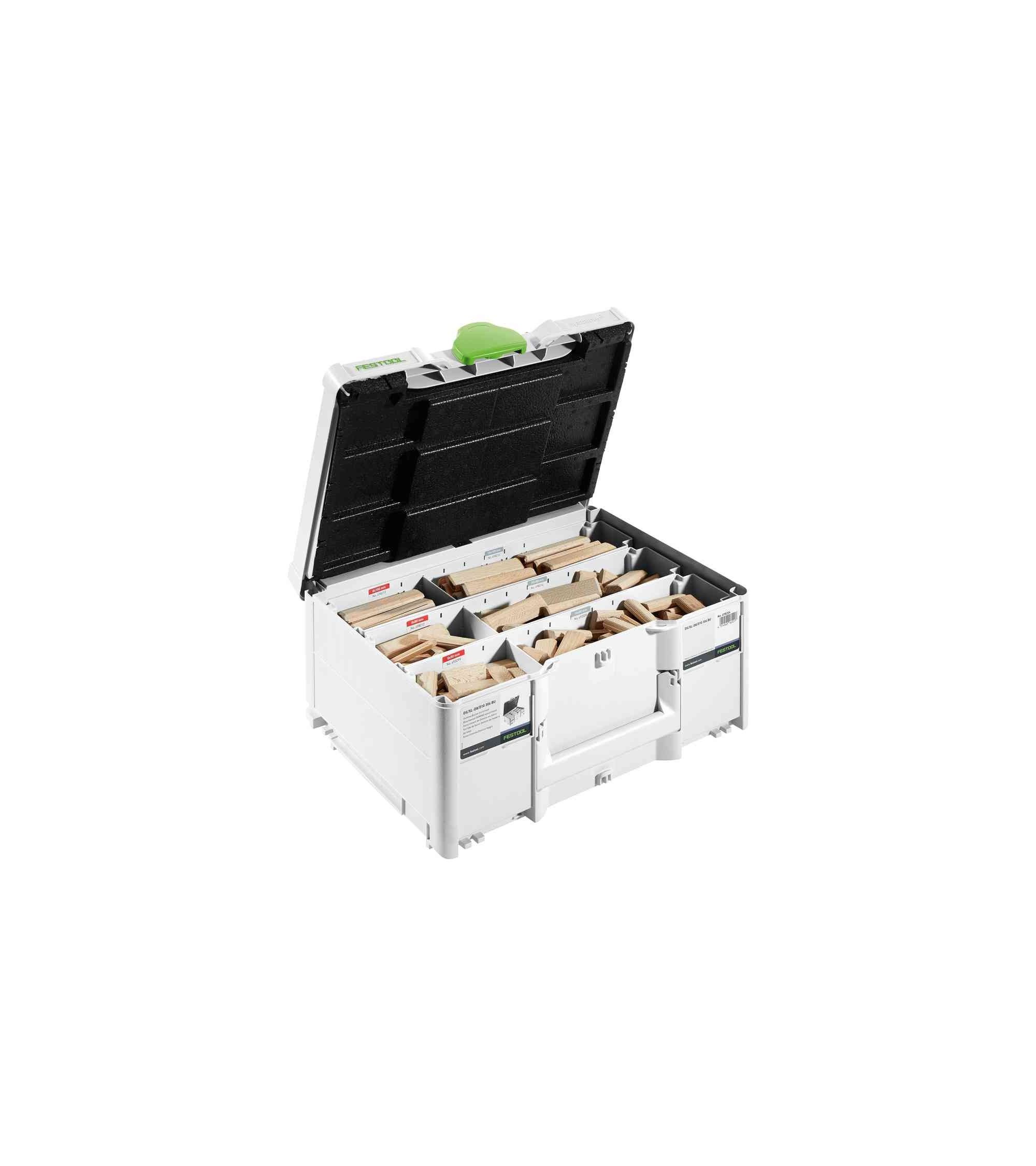 Festool DOMINO XL beechwood domino DS/XL D8/D10 306 BU, KAINA BE PVM: 223.02, KODAS: 576791 | 001