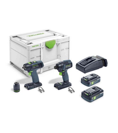Festool Набор свёрл и насадок к шуруповёрту TID 18 HPC 4,0 I-Set T18, KAINA BE PVM: 759.006, KODAS: 577244 | 001
