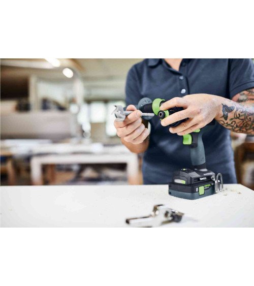 Festool Cordless percussion drill TPC 18/4 5,0/4,0 I-Set/XL QUADRIVE, KAINA BE PVM: 771.642, KODAS: 577622 | 003