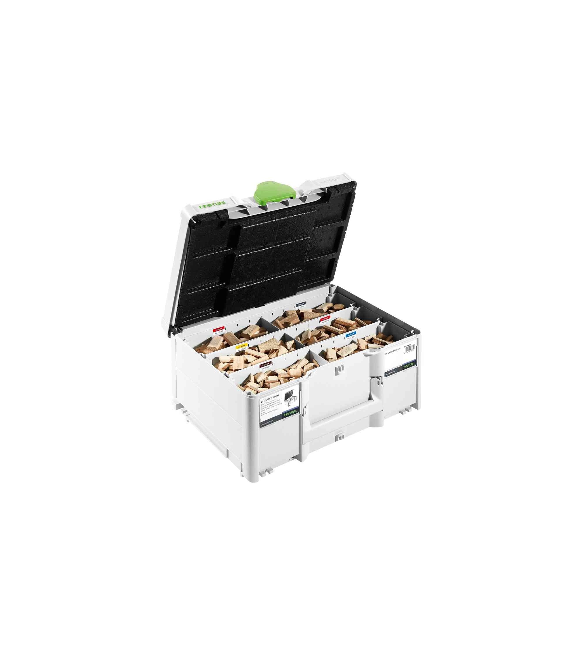 Festool DOMINO, beech range DS 4/5/6/8/10 1060 BU, KAINA BE PVM: 249.345, KODAS: 576794 | 002
