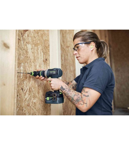Festool Аккумуляторная ударная дрель-шуруповёрт TPC 18/4 5,0/4,0 I-Set QUADRIVE, KAINA BE PVM: 725.355, KODAS: 577621 | 008