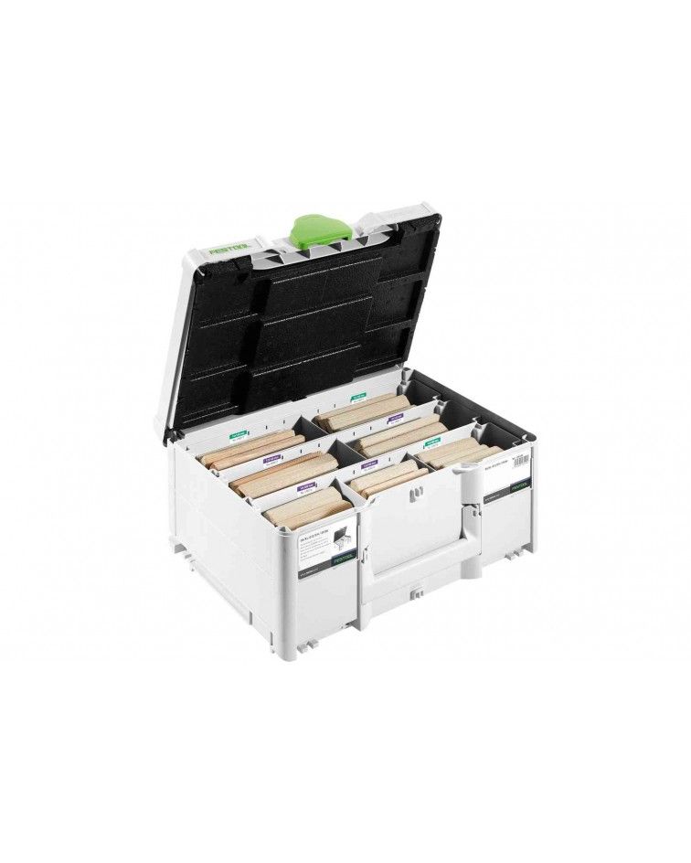Festool DOMINO XL beechwood domino DS/XL D12/D14 128 BU, KAINA BE PVM: 186.102, KODAS: 576792 | 002