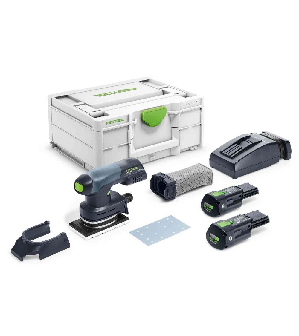 Festool Akumuliatorinis plokštuminis šlifuoklis Rutscher RTSC 400 3,0 I-Plus, KAINA BE PVM: 520.893, KODAS: 577686 | 001