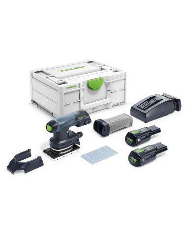 Festool Akumuliatorinis plokštuminis šlifuoklis Rutscher RTSC 400 3,0 I-Plus, KAINA BE PVM: 520.893, KODAS: 577686 | 001