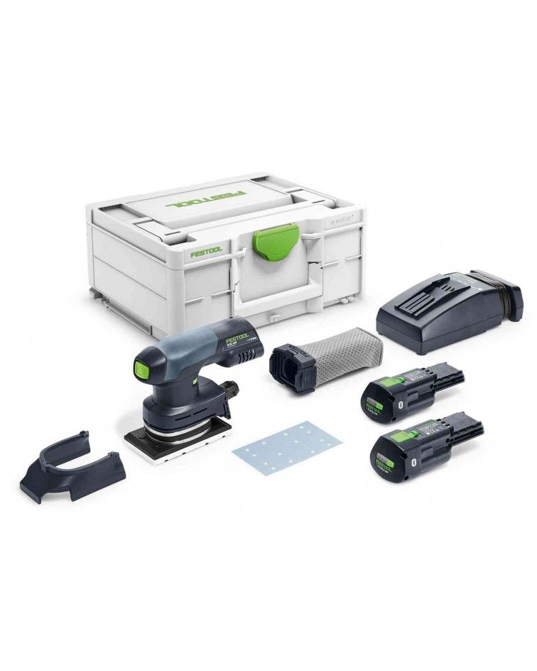 Festool Cordless orbital sander RTSC 400 3,0 I-Plus, KAINA BE PVM: 520.893, KODAS: 577686 | 001