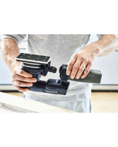 Festool Akumuliatorinis plokštuminis šlifuoklis Rutscher RTSC 400 3,0 I-Plus, KAINA BE PVM: 520.893, KODAS: 577686 | 005