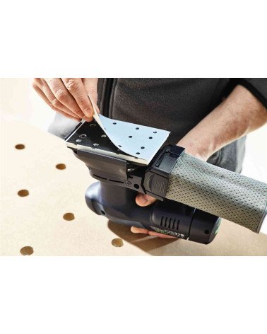 Festool Akumuliatorinis plokštuminis šlifuoklis Rutscher RTSC 400 3,0 I-Plus, KAINA BE PVM: 520.893, KODAS: 577686 | 008