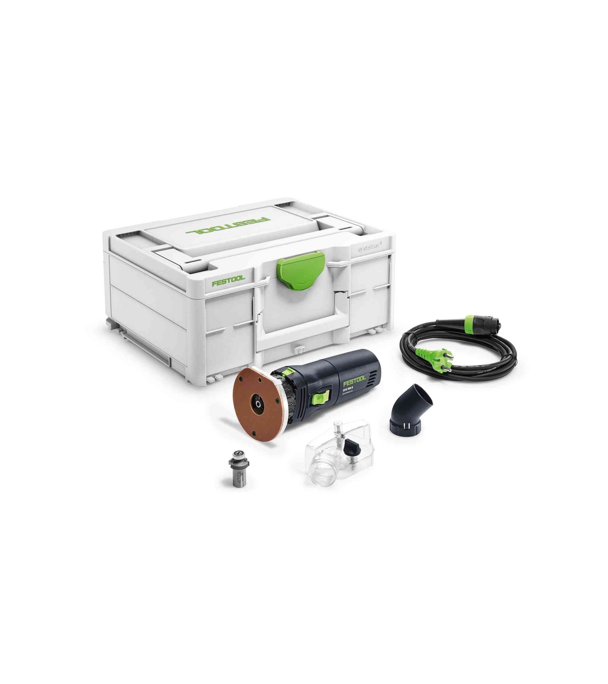 Festool Edge router OFK 500 Q-Plus R3, KAINA BE PVM: 385.587, KODAS: 576225 | 001
