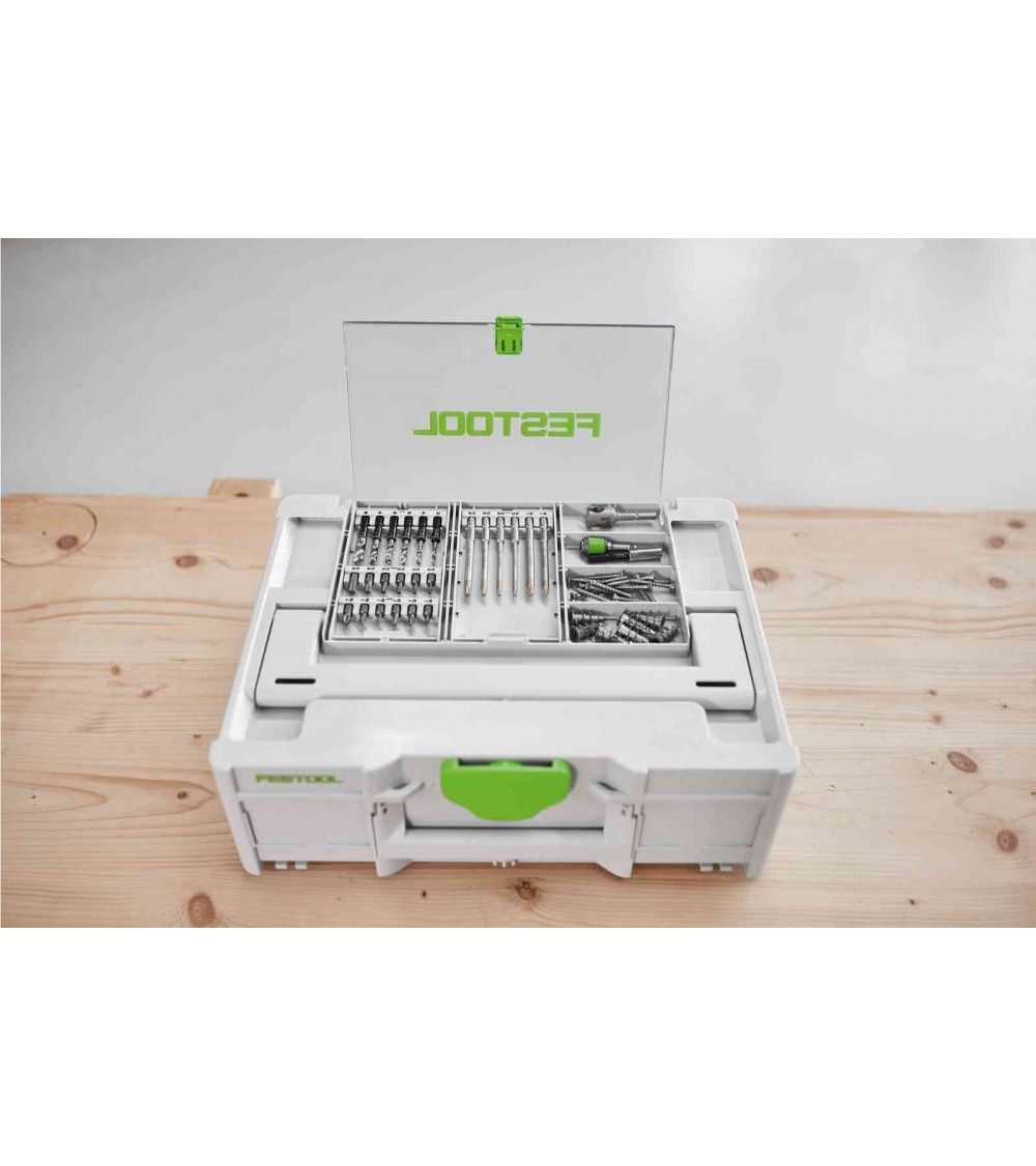 Festool Antgalių rinkinys kasetėje BKS SYS3 100mm CE, KAINA BE PVM: 52.1, KODAS: 577399 | 003