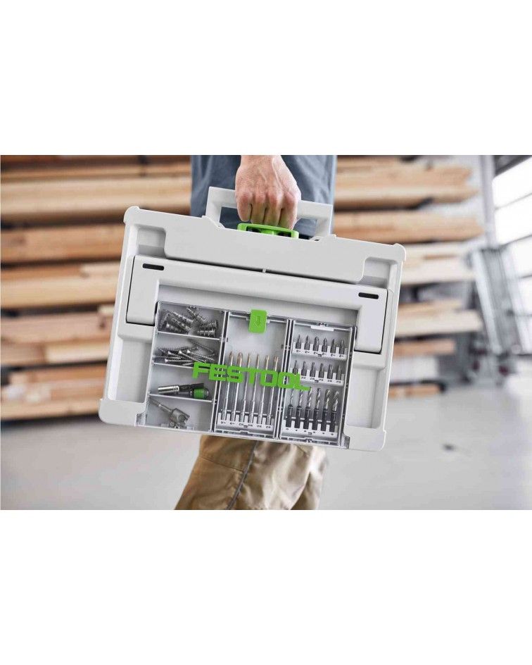 Festool Antgalių rinkinys kasetėje BKS SYS3 100mm CE, KAINA BE PVM: 52.1, KODAS: 577399 | 004