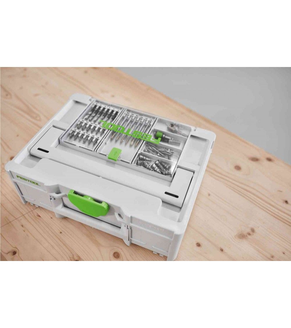 Festool Antgalių rinkinys kasetėje BKS SYS3 100mm CE, KAINA BE PVM: 52.1, KODAS: 577399 | 005