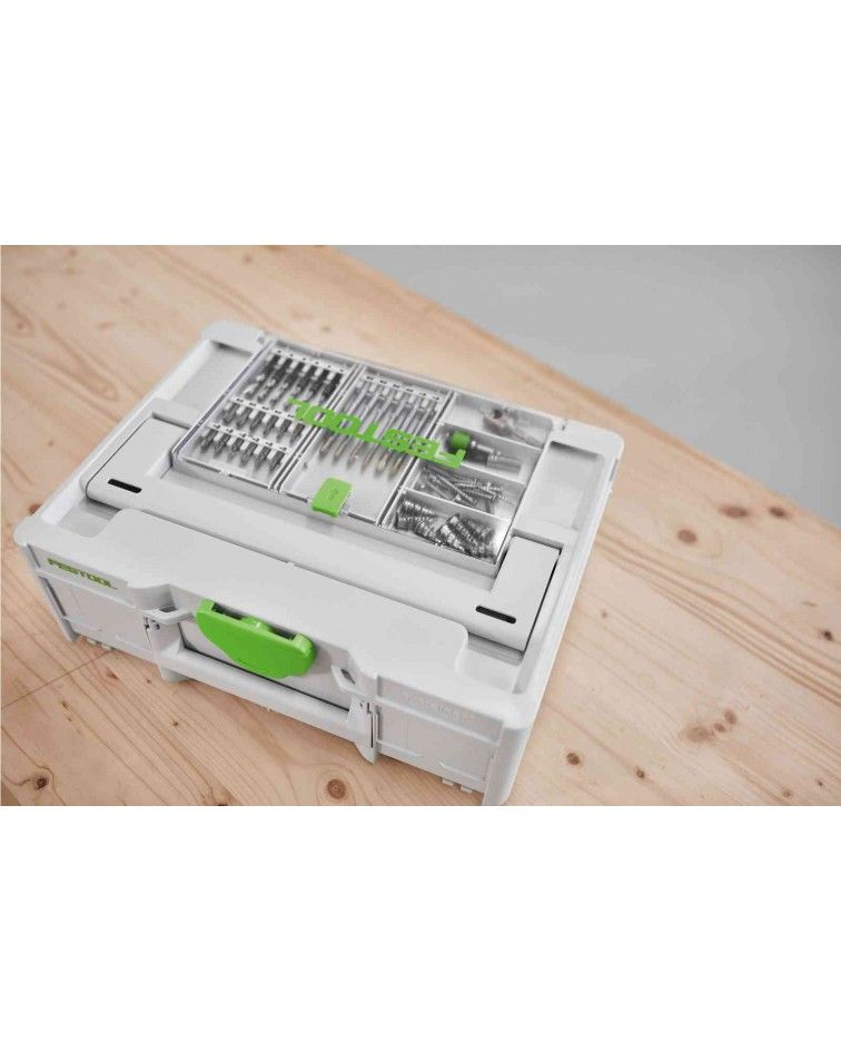 Festool Antgalių rinkinys kasetėje BKS SYS3 100mm CE, KAINA BE PVM: 52.1, KODAS: 577399 | 005