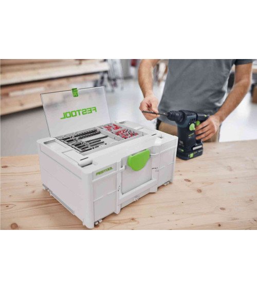 Festool Grąžtų rinkinys kasetėje BKS SYS3 D5-12 SDS, KAINA BE PVM: 85.12, KODAS: 577398 | 004