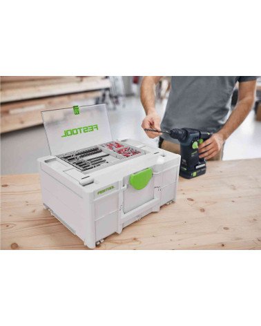 Festool Grąžtų rinkinys kasetėje BKS SYS3 D5-12 SDS, KAINA BE PVM: 85.12, KODAS: 577398 | 004