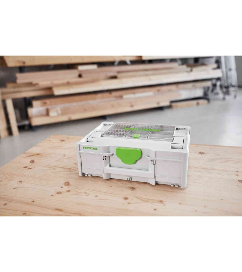 Festool Systainer³ SYS3 DF M 237, KAINA BE PVM: 91.77, KODAS: 577348 | 008