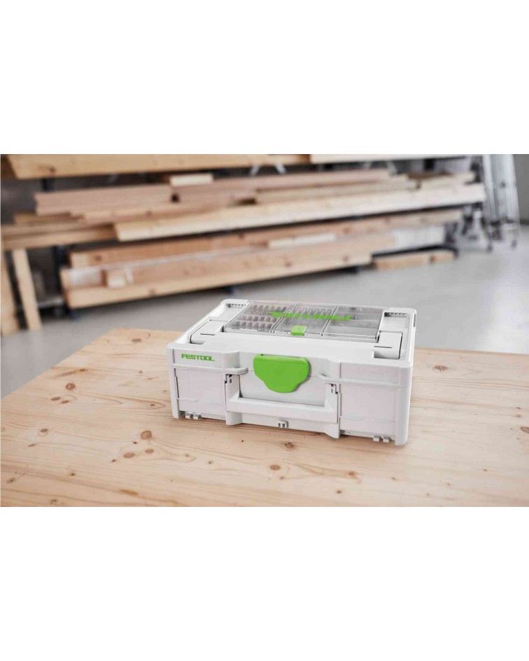 Festool Systainer³ SYS3 DF M 237, KAINA BE PVM: 91.77, KODAS: 577348 | 008