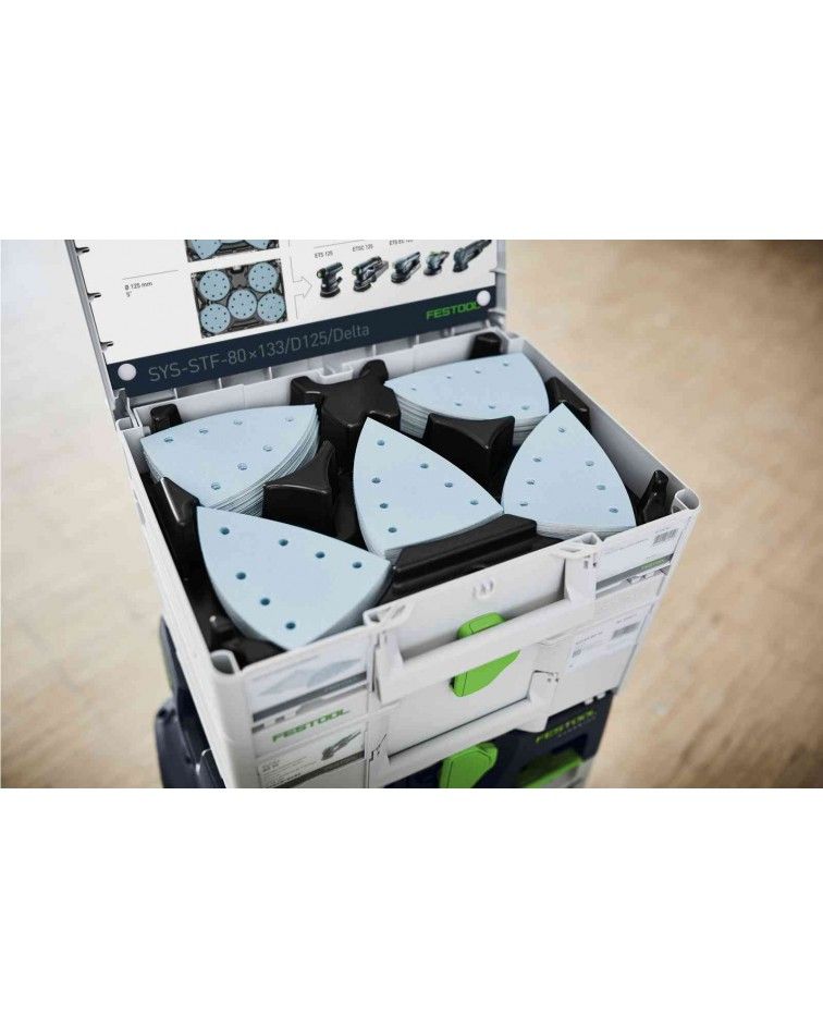 Festool Systainer³ SYS-STF-80x133/D125/Delta, KAINA BE PVM: 65.214, KODAS: 576781 | 006