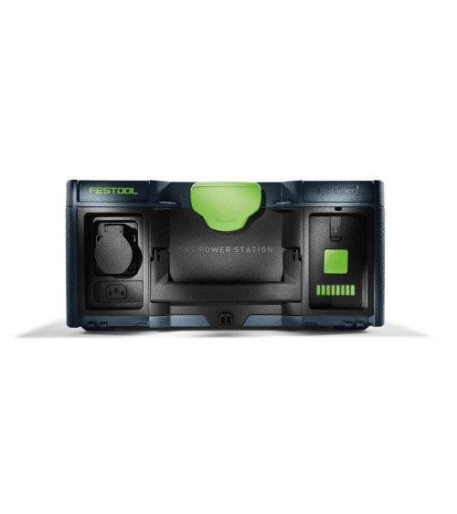 Festool Аккумуляторная станция SYS-PowerStation SYS-PST 1500 Li HP, KAINA BE PVM: 2935.782, KODAS: 205721 | 003