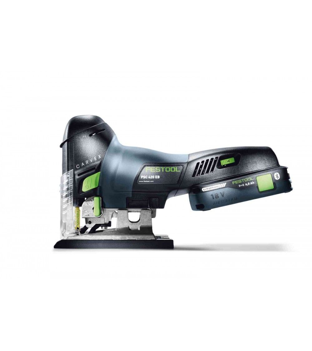 Festool Akumuliatorinis siaurapjūklis CARVEX PSC 420 HPC 4,0 EBI-Plus, KAINA BE PVM: 526.599, KODAS: 576525 | 001